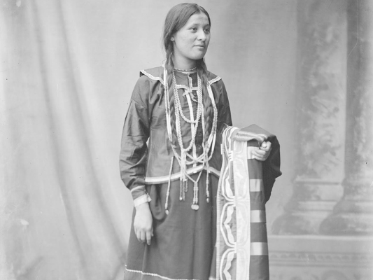 Historic Potawatomi Woman Cropped